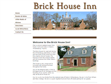 Tablet Screenshot of brickhouseinnbb.com